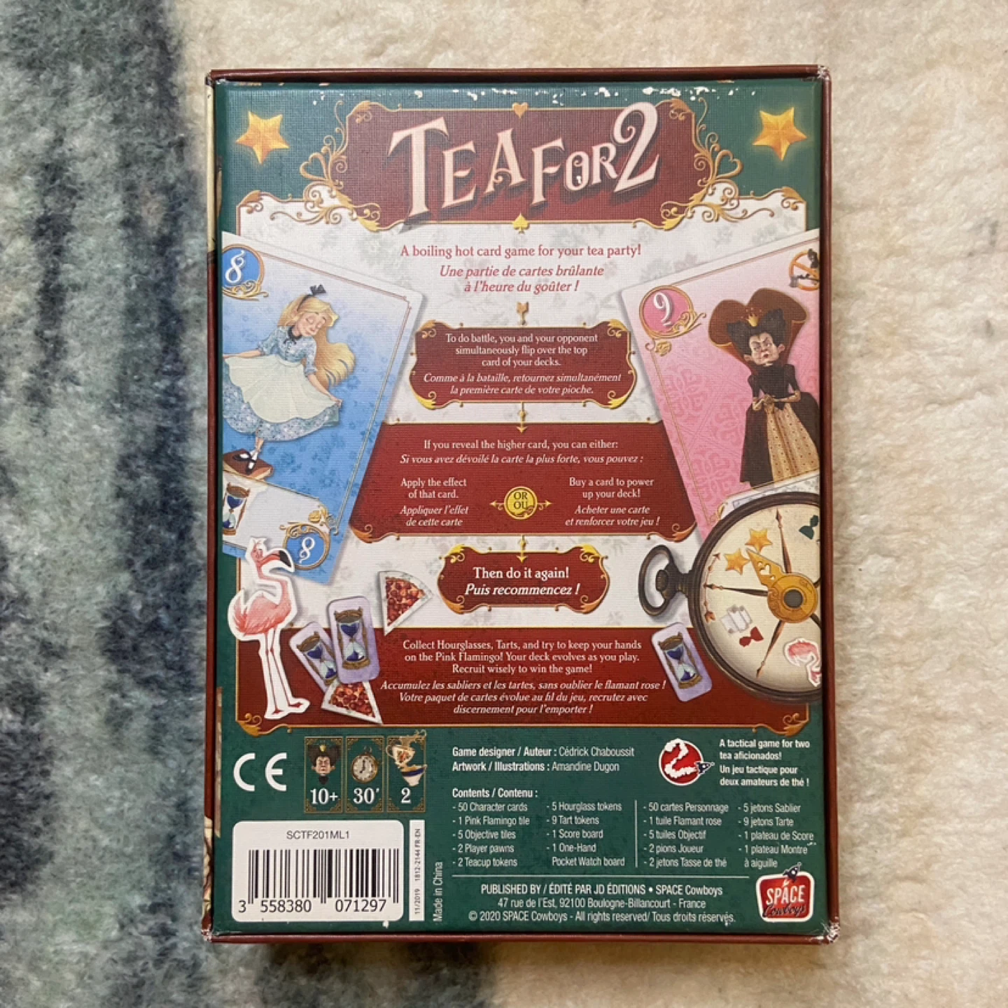 Tea for 2 Board Game #Cleanout - photo 2