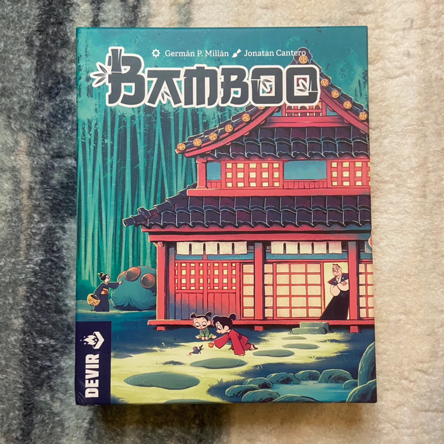 Bamboo Board Game by Devir #Cleanout