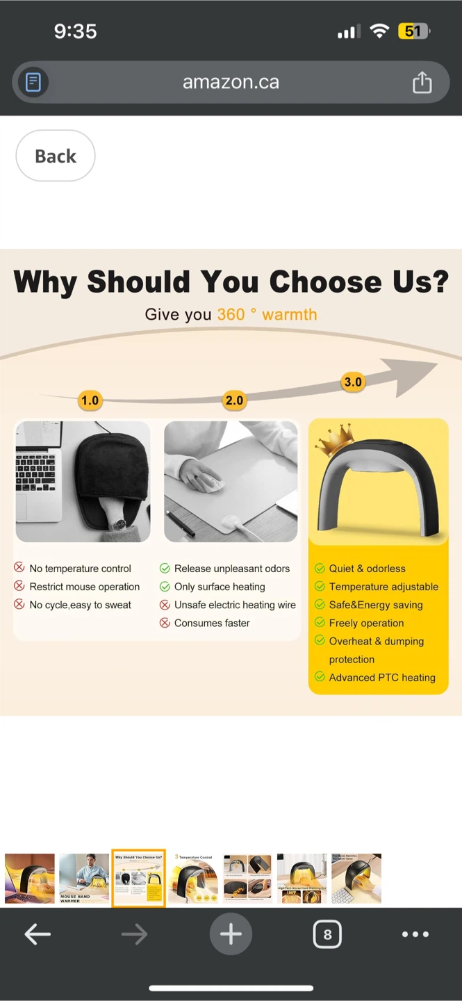 Mouse Hand Warmer - Temperature Control - photo 5