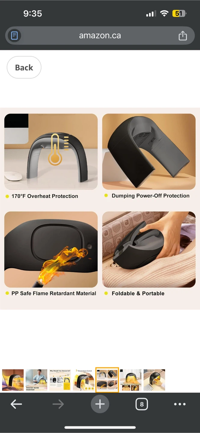 Mouse Hand Warmer - Temperature Control - photo 3