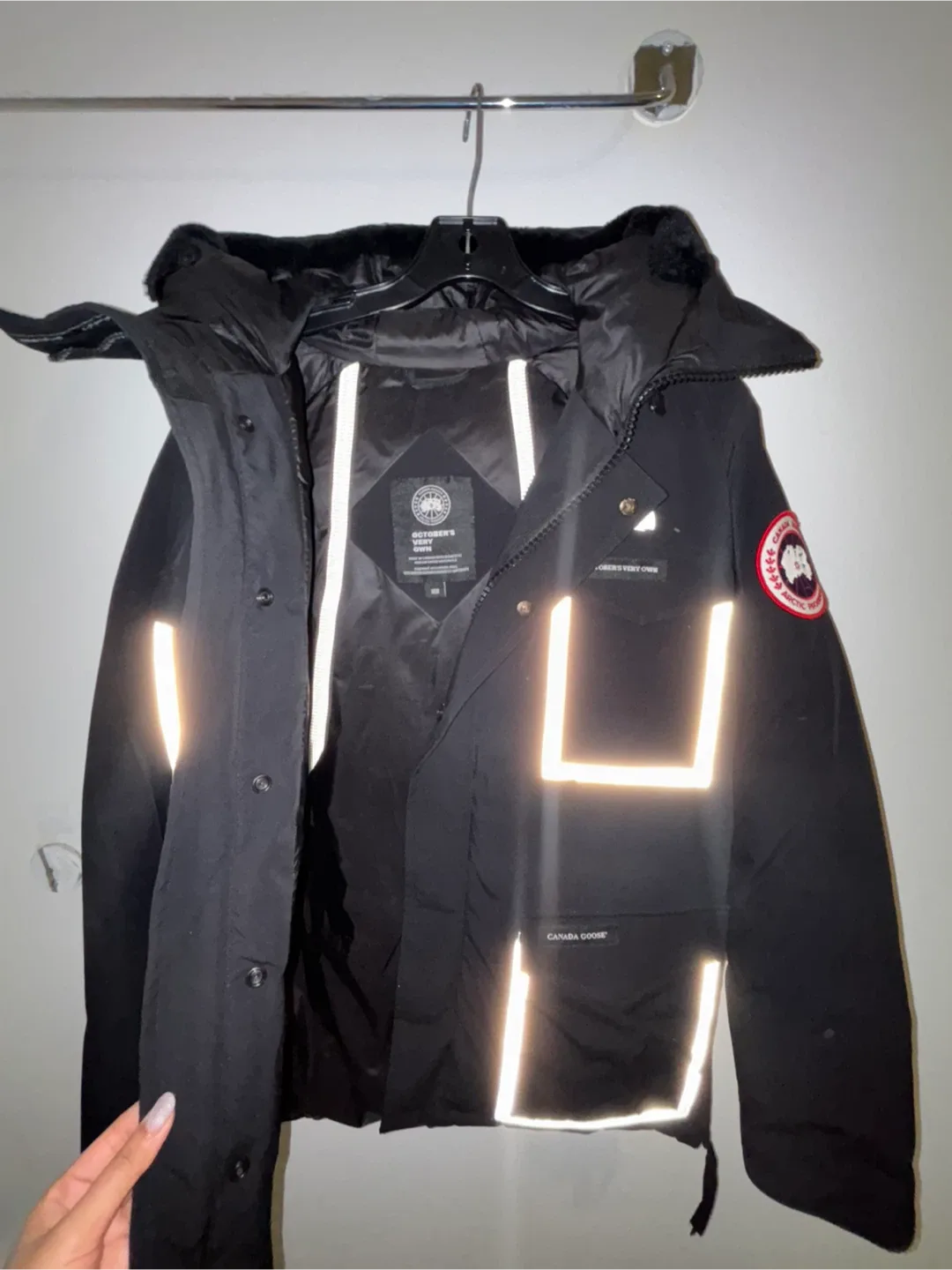 Canada Goose x OVO Black, Size M
