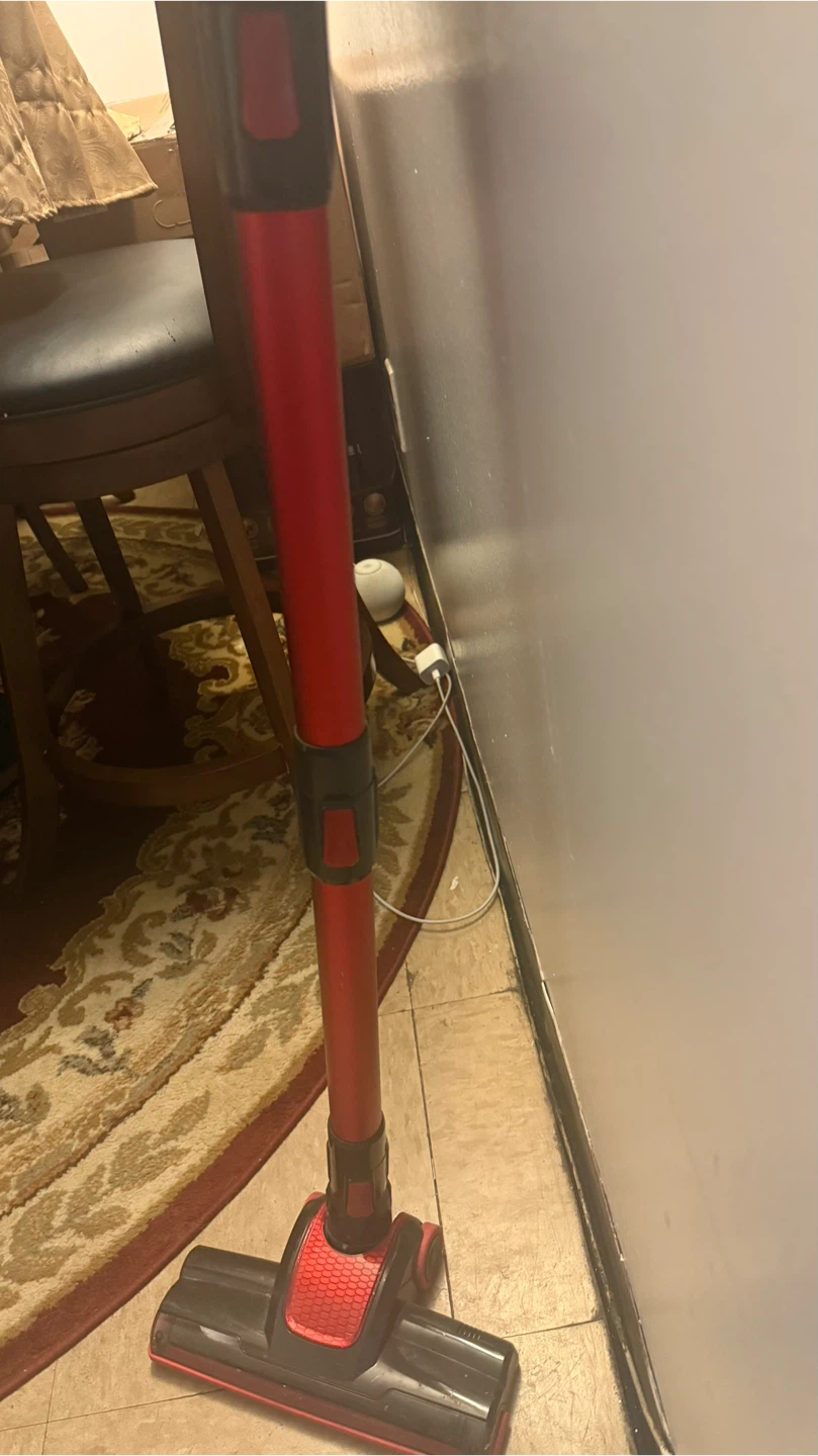 Red & Black Cordless Vacuum