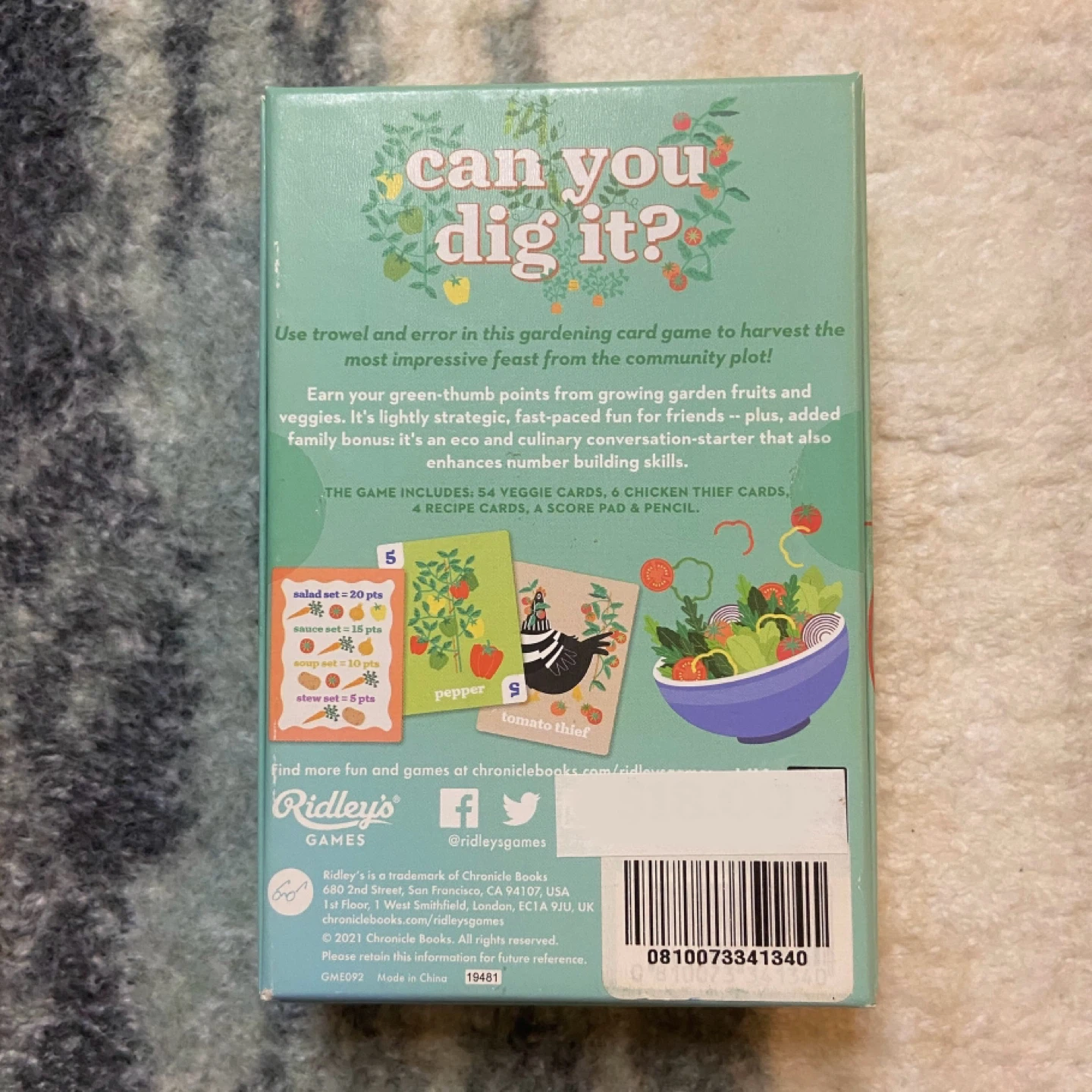Can You Dig It?' Card Game #Cleanout - photo 2