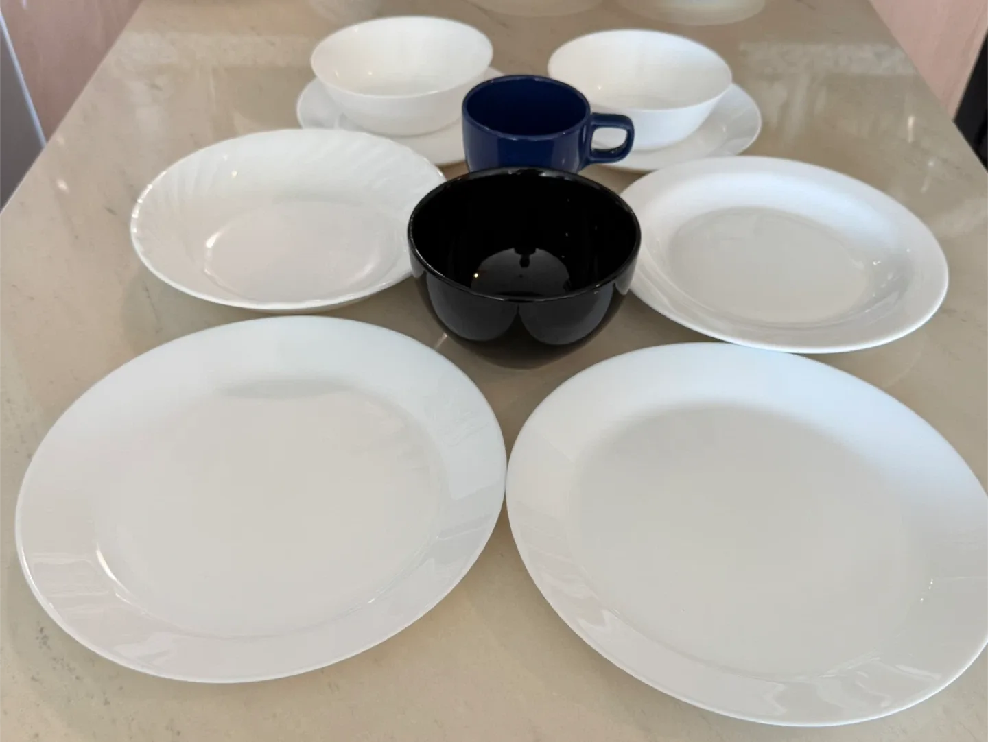 Dinnerware Set - Plates, Bowls, Mug #Cleanout