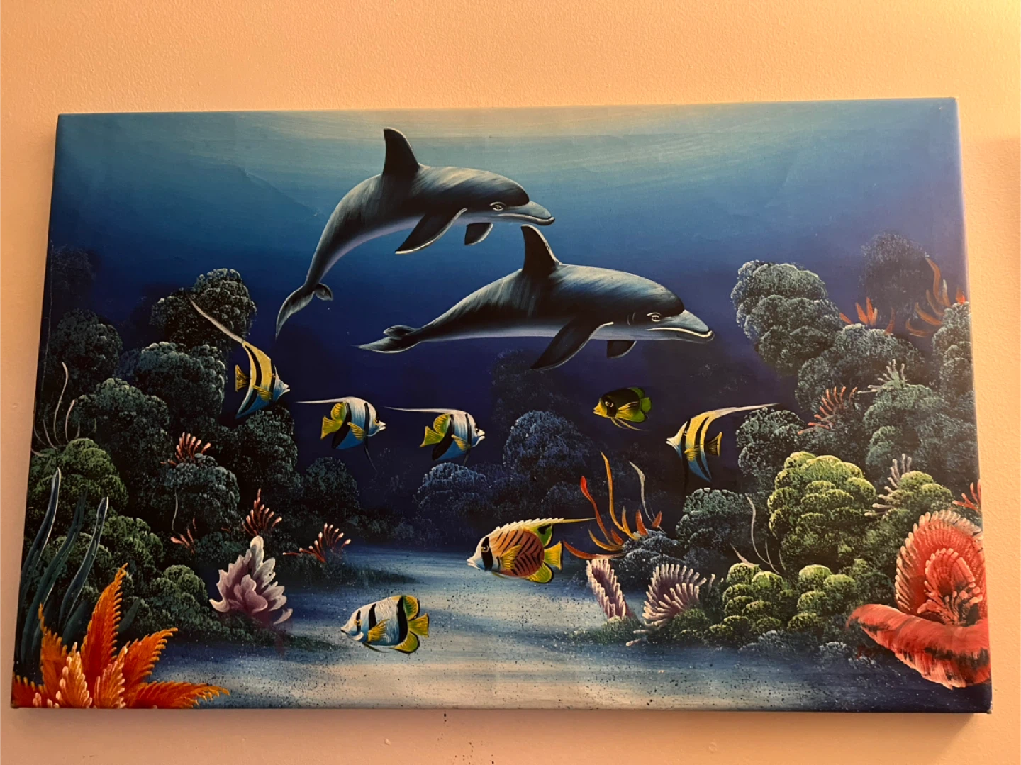 Dolphin & Fish Painting
