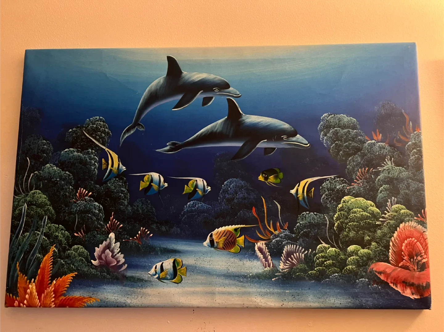 Dolphin & Fish Painting