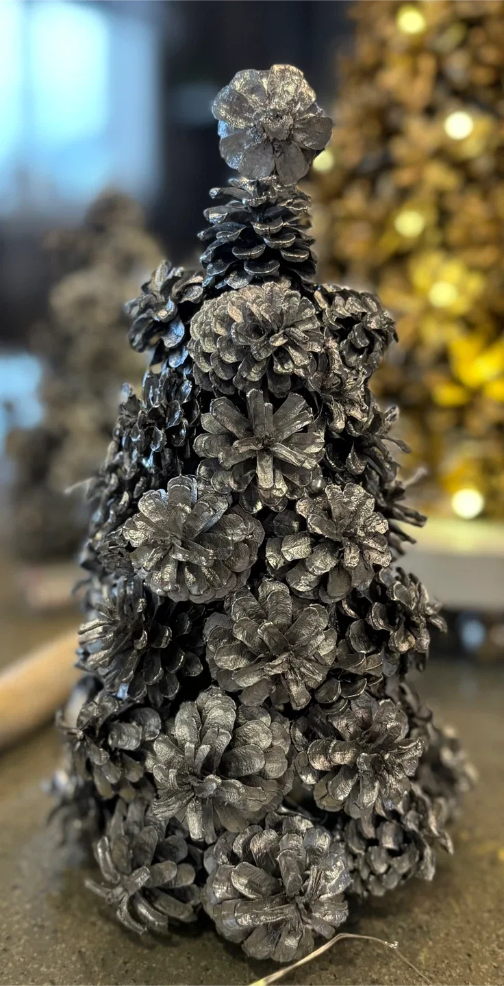 Pine Cone Christmas Tree Decoration image indicator(4)