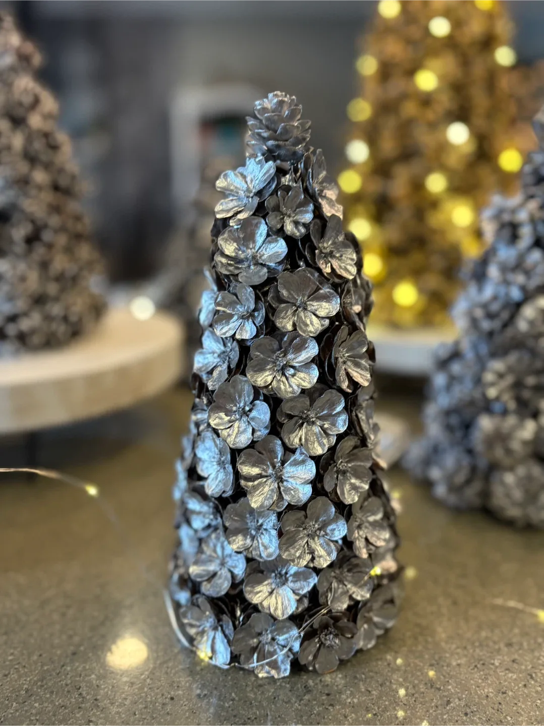 Pine Cone Christmas Tree Decoration image indicator(5)