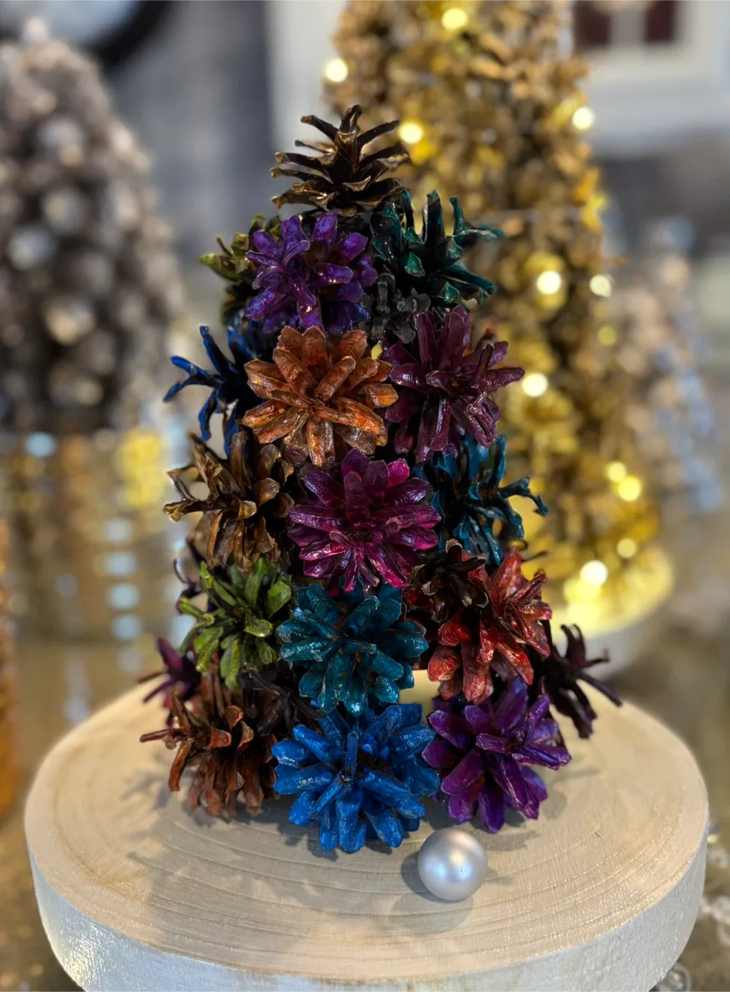 Pine Cone Christmas Tree Decoration image indicator(6)