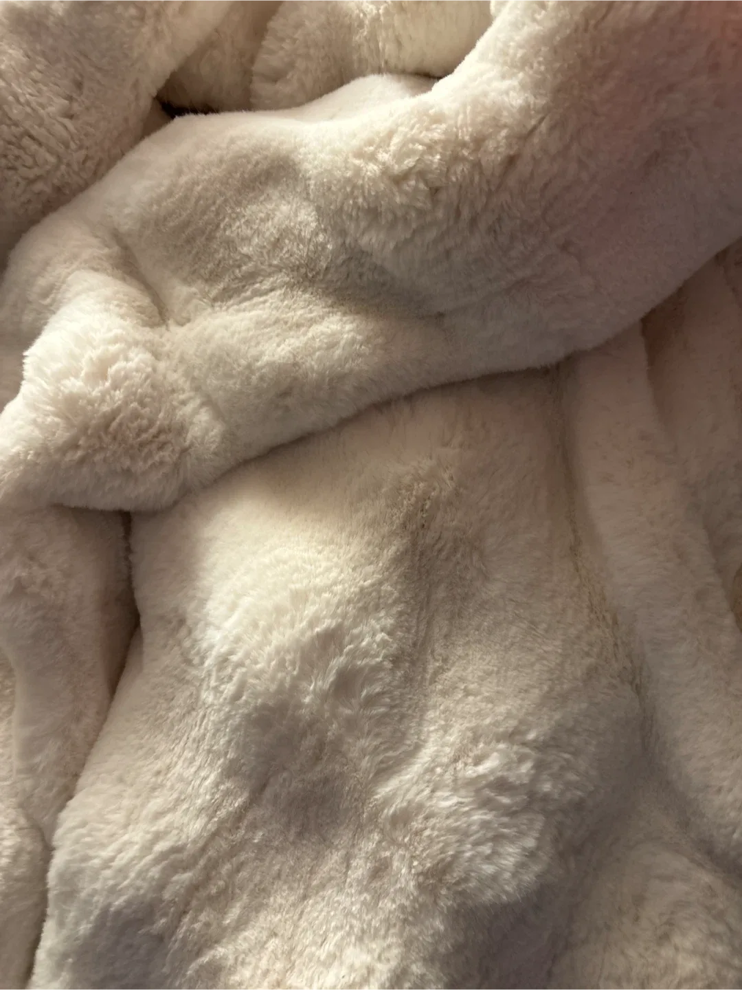NWOT House & Home Faux Fur Throw Blanket