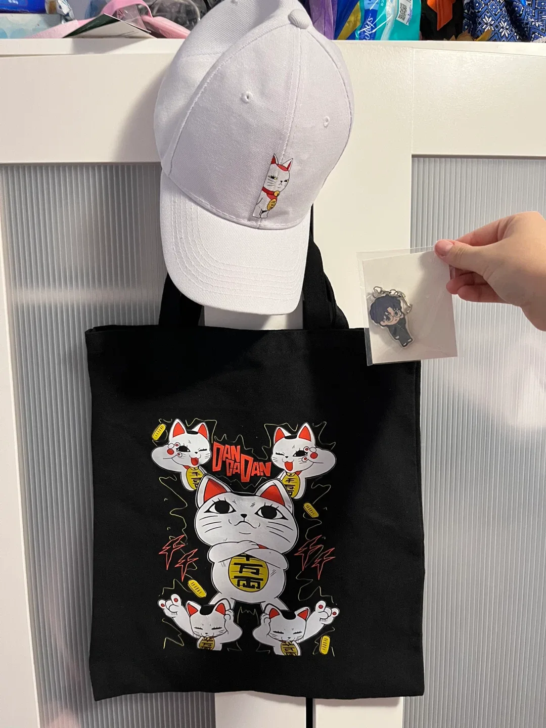 Dandadan Tote Bag, Hat & Keychain Set