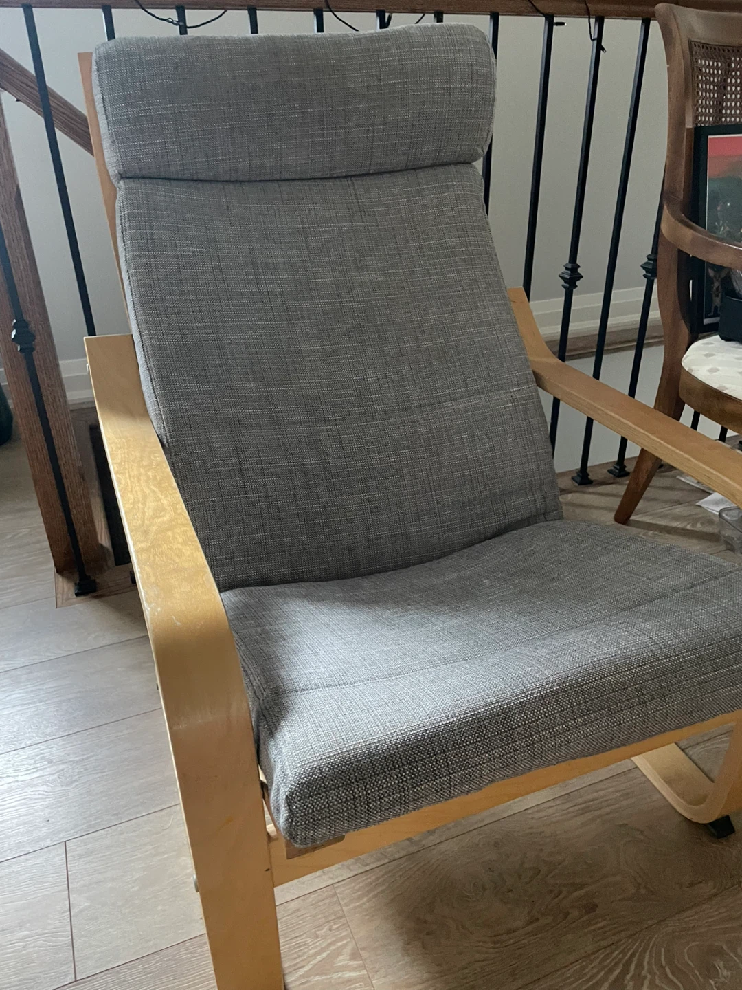 IKEA Poang Chair - Grey # clean out - photo 2