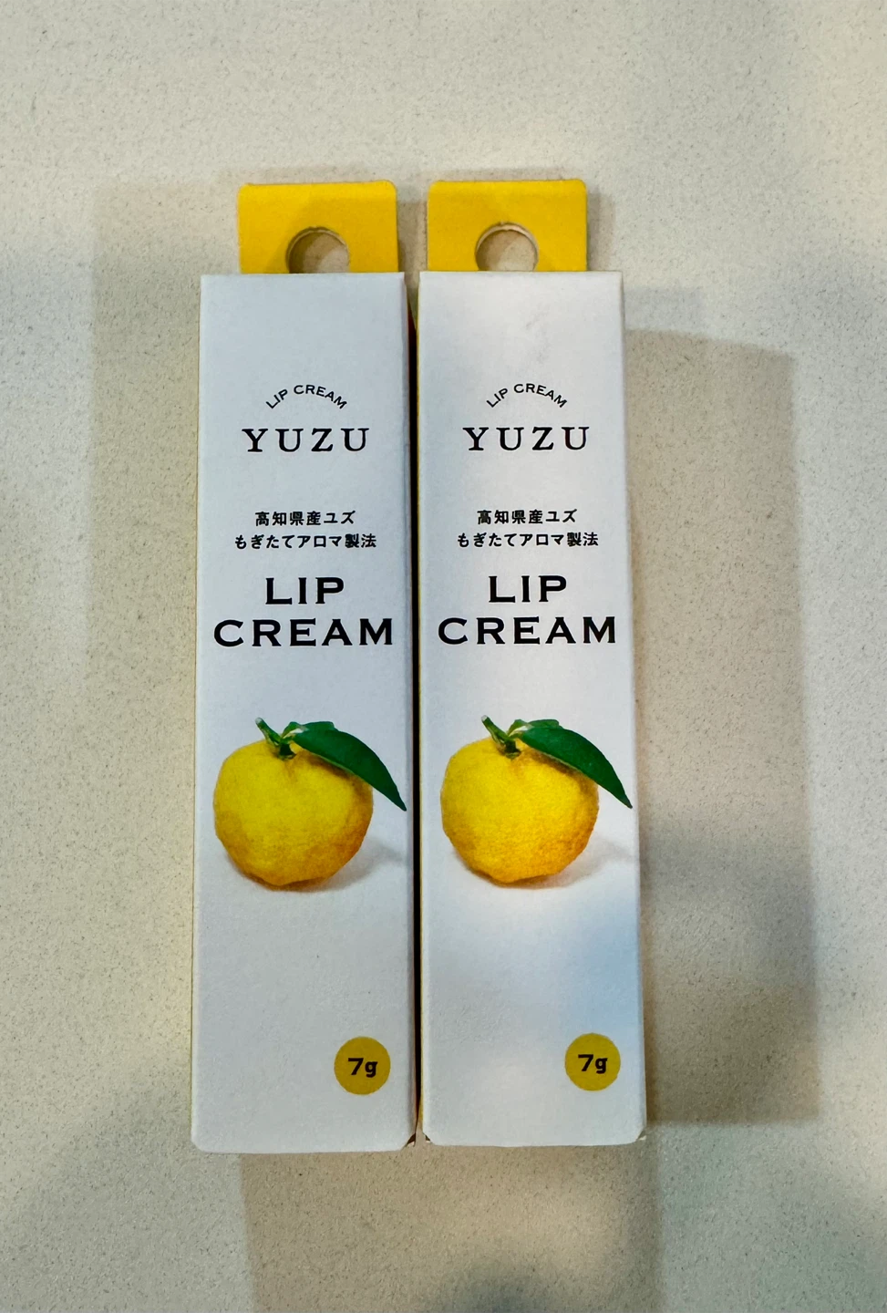 2 Bottles Set_Yuzu Lip Cream (7g)*2_NWT