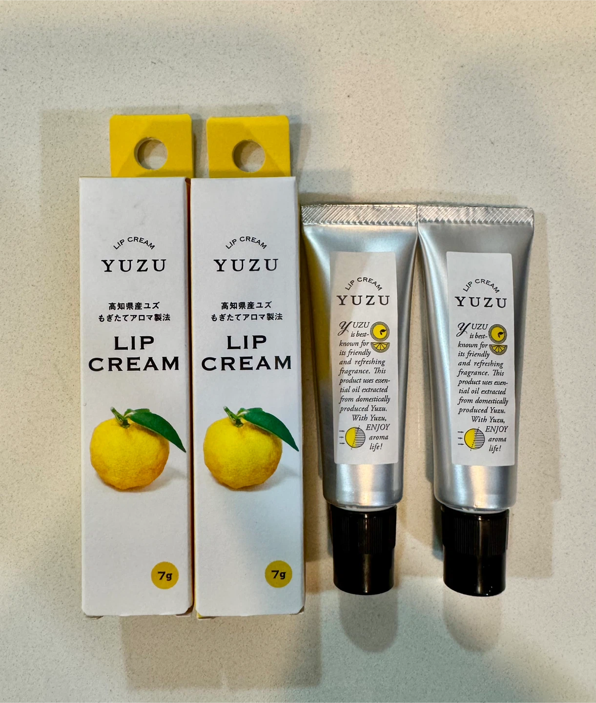 2 Bottles Set_Yuzu Lip Cream (7g)*2_NWT - photo 3