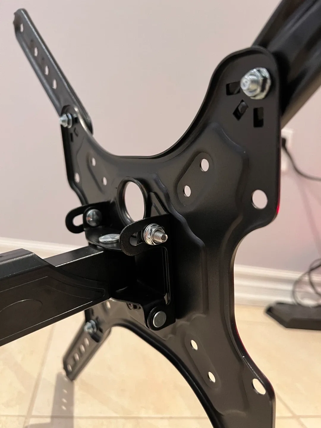 Black TV Wall Mount image indicator(4)