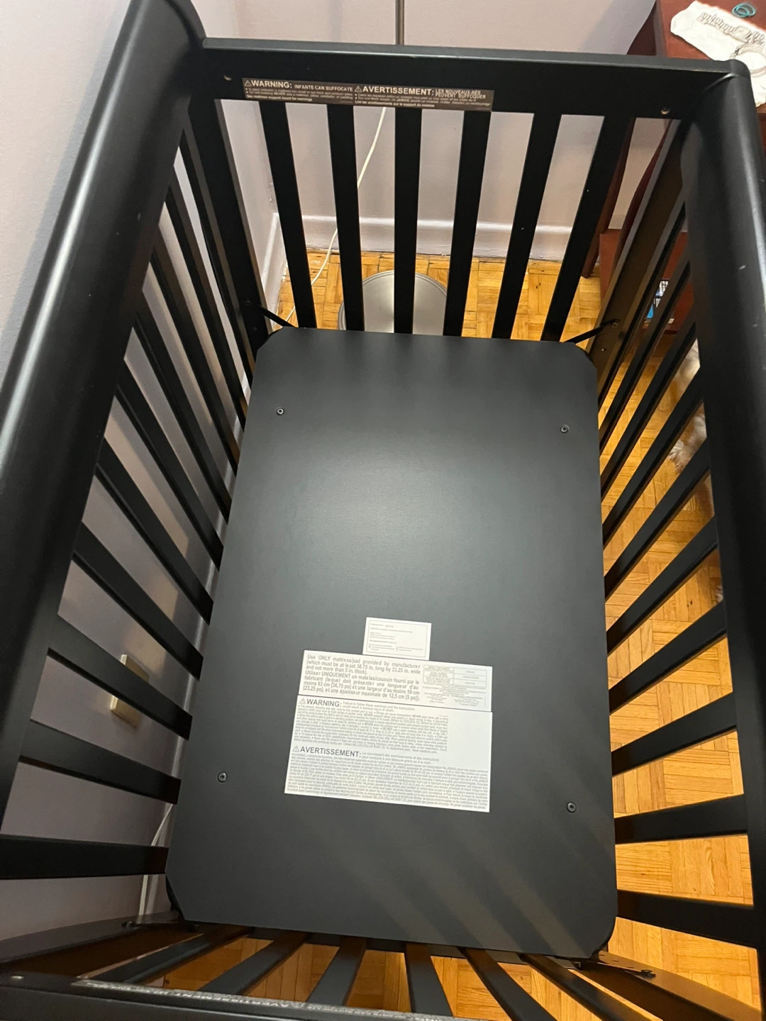 Black Baby Crib - photo 2