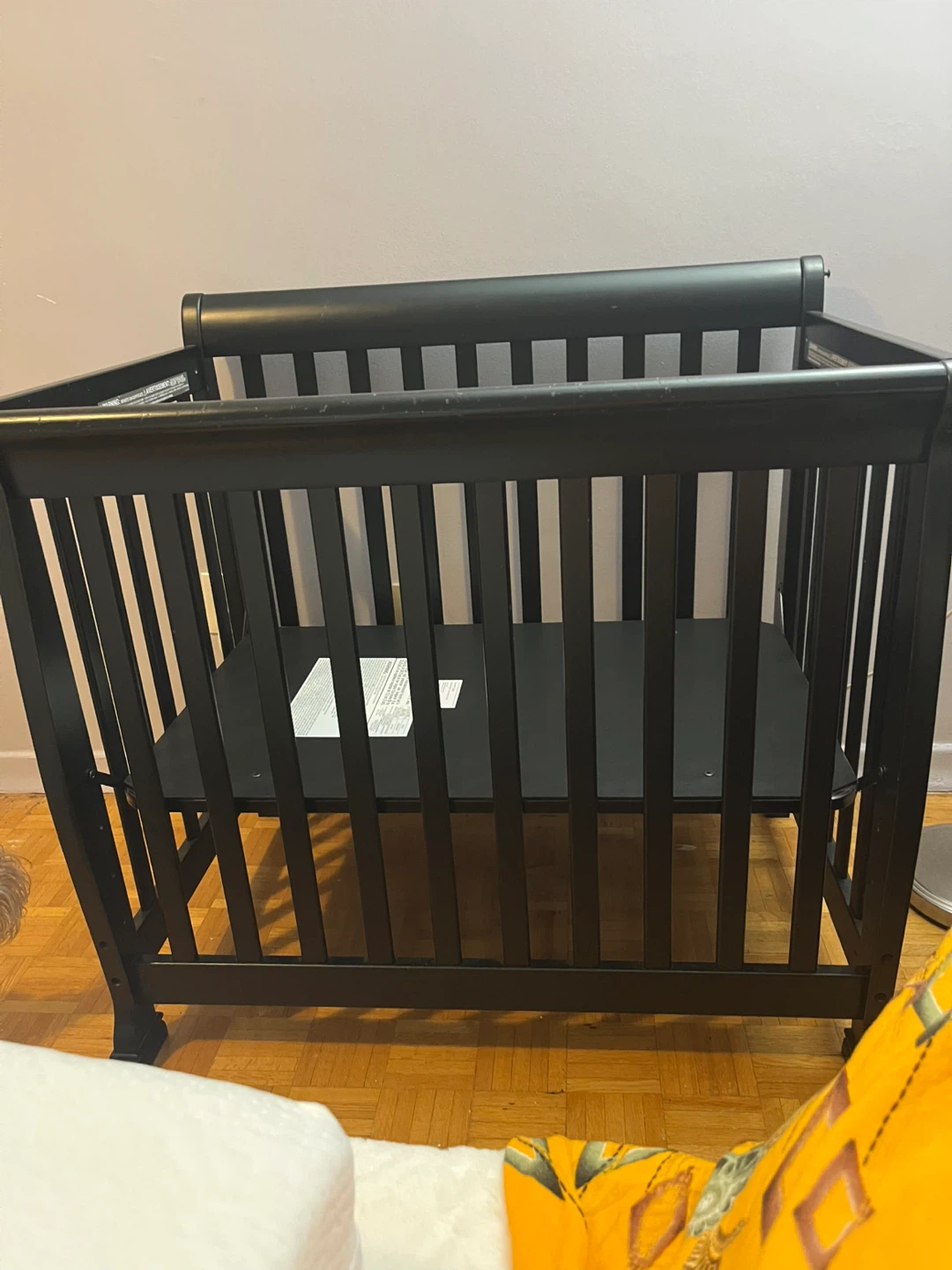 Black Baby Crib - photo 3