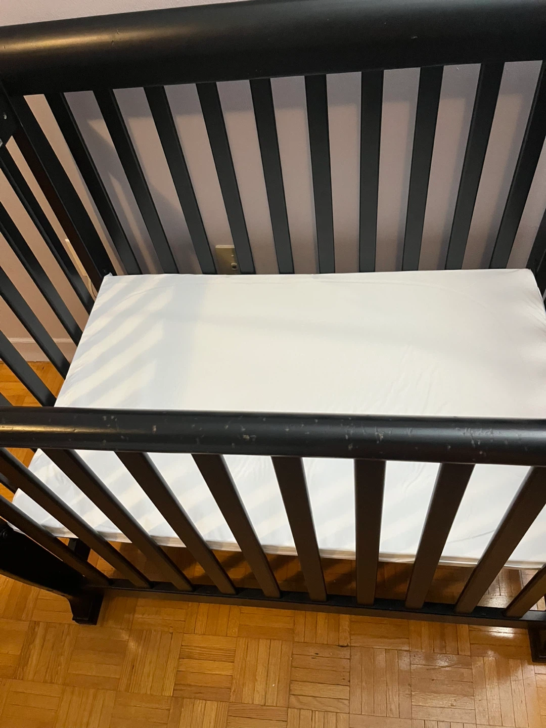 Black Baby Crib - photo 4