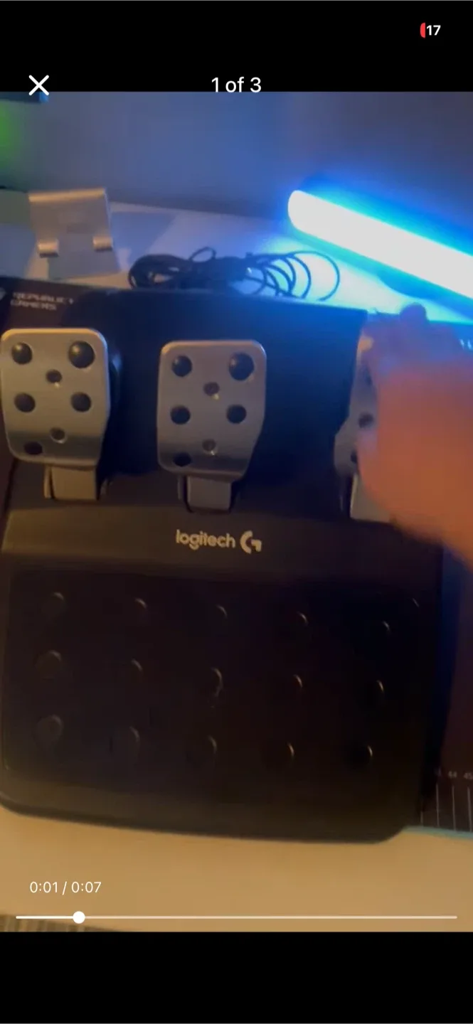 Logitech G29 Racing Wheel + Pedals image indicator(2)