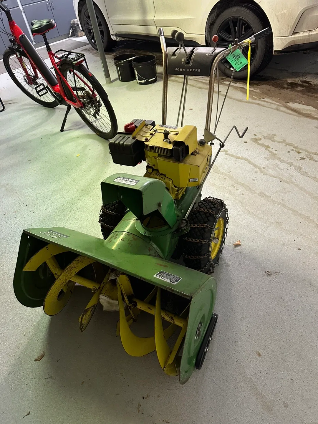 Snowblower image indicator(4)