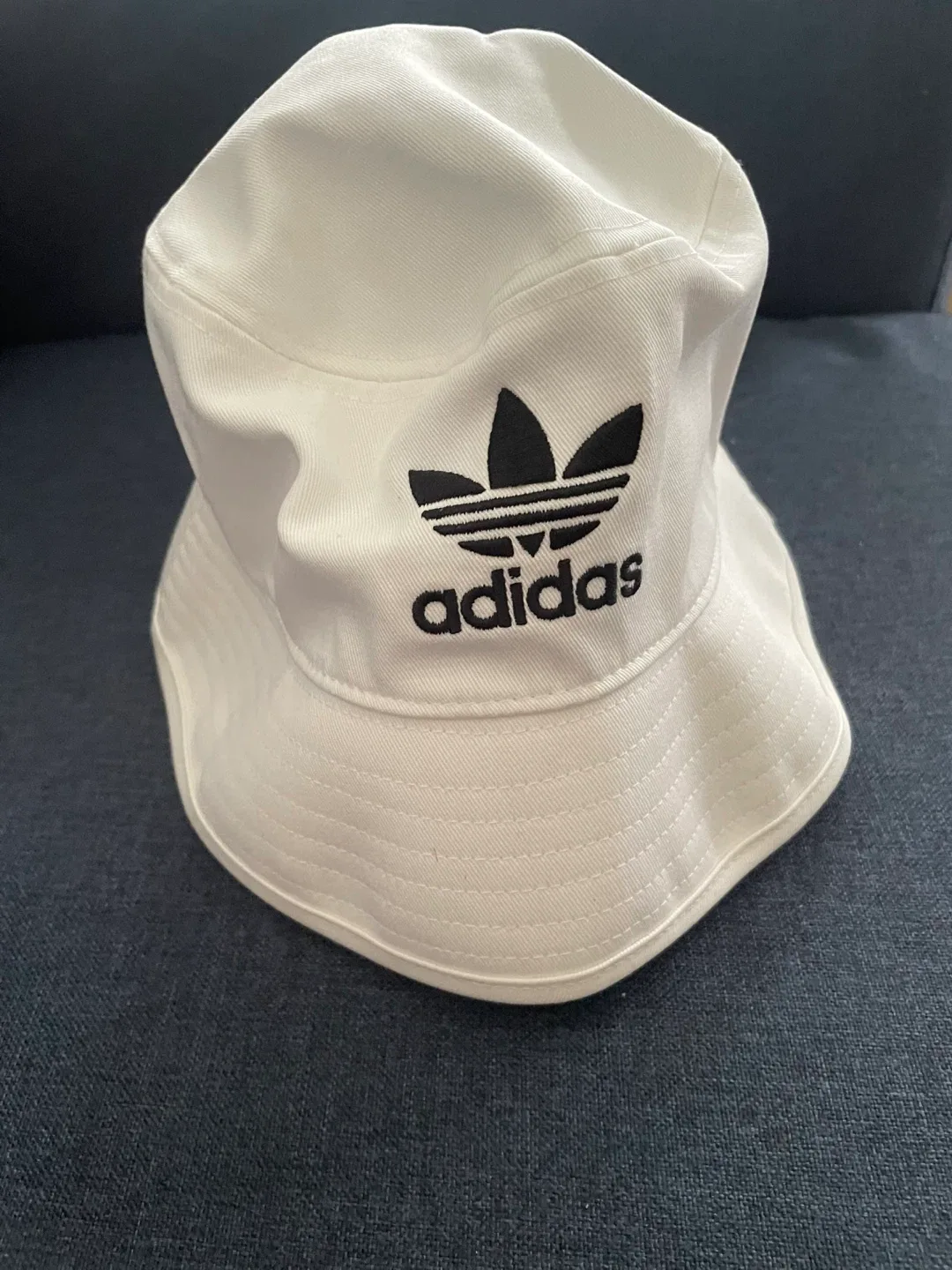 # cleanout Adidas White Bucket Hat - New with Tags!