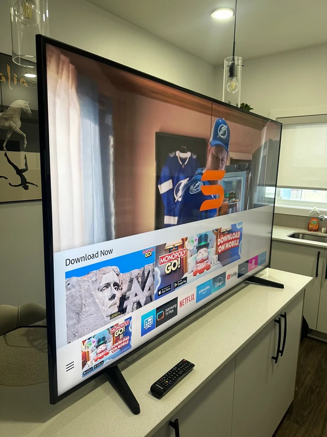 65-Inch Samsung Smart TV – Like New Condition