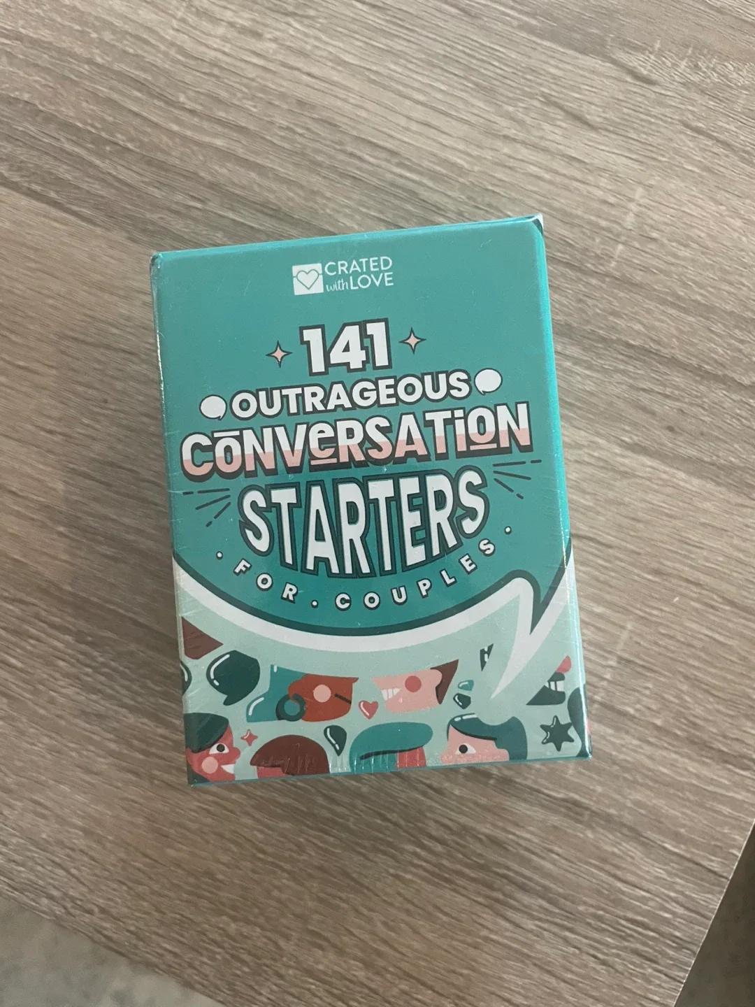 #cleanout Crated With Love Conversation Starters for Couples