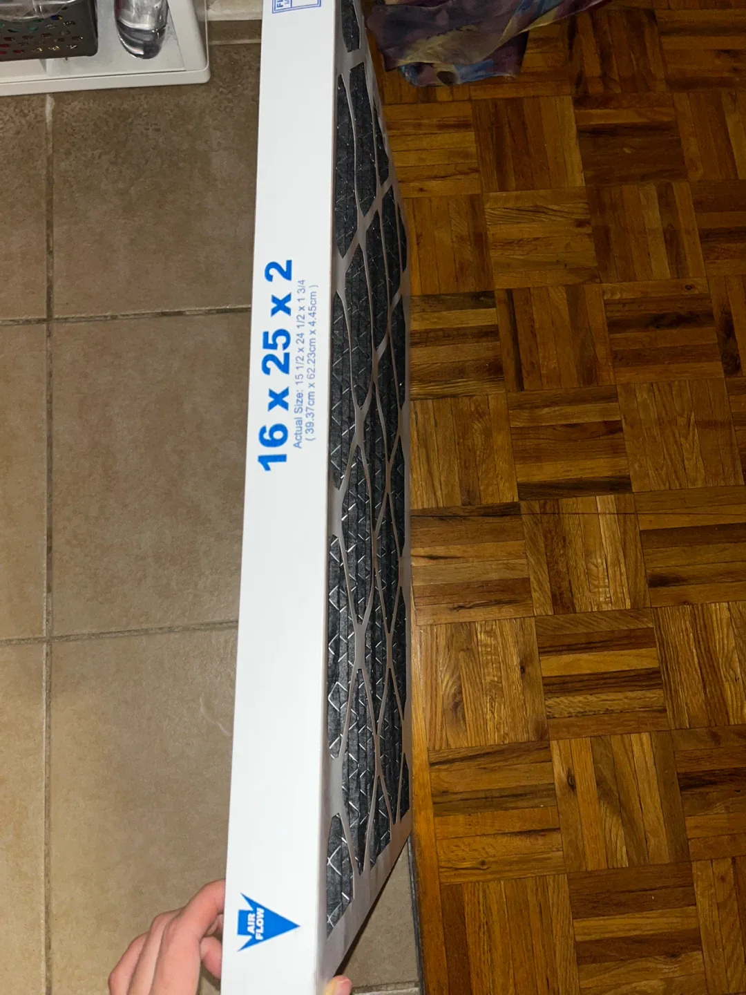 (New) Air Filter (16x25x2) image indicator(3)