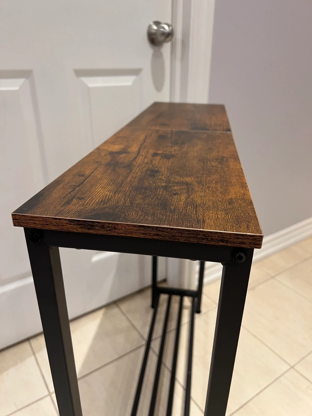 Console Table - Brown & Black - photo 5