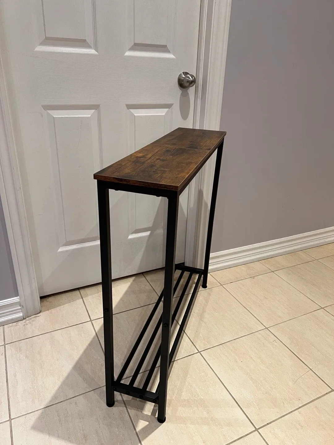 Console Table - Brown & Black image indicator(3)