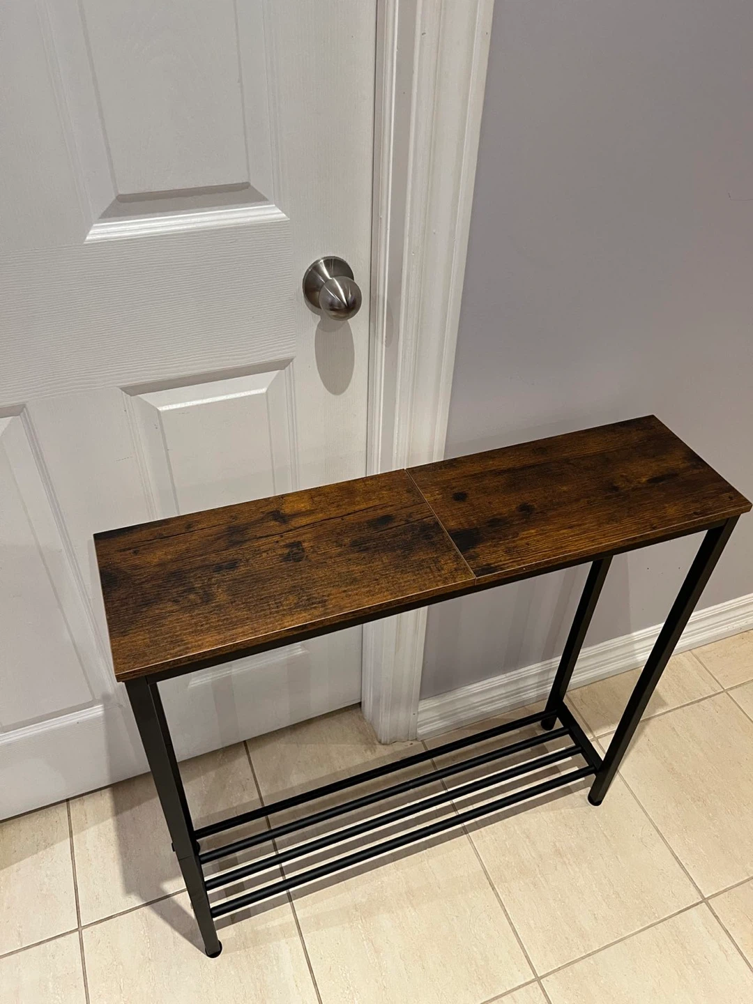 Console Table - Brown & Black - photo 2