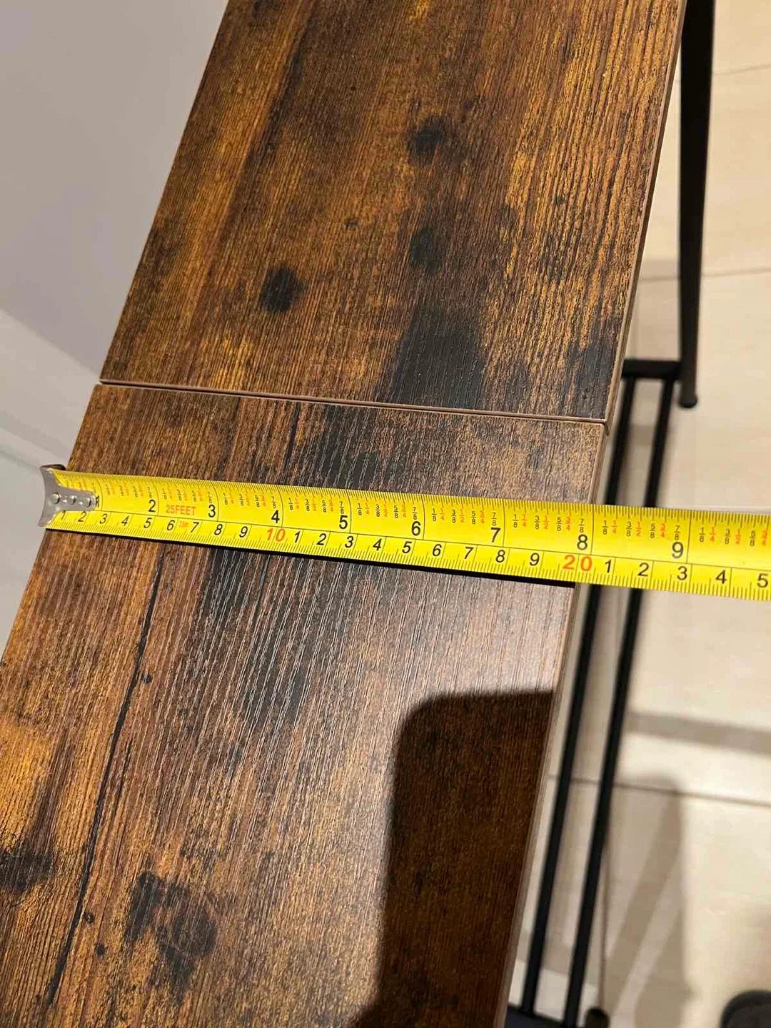 Console Table - Brown & Black image indicator(8)