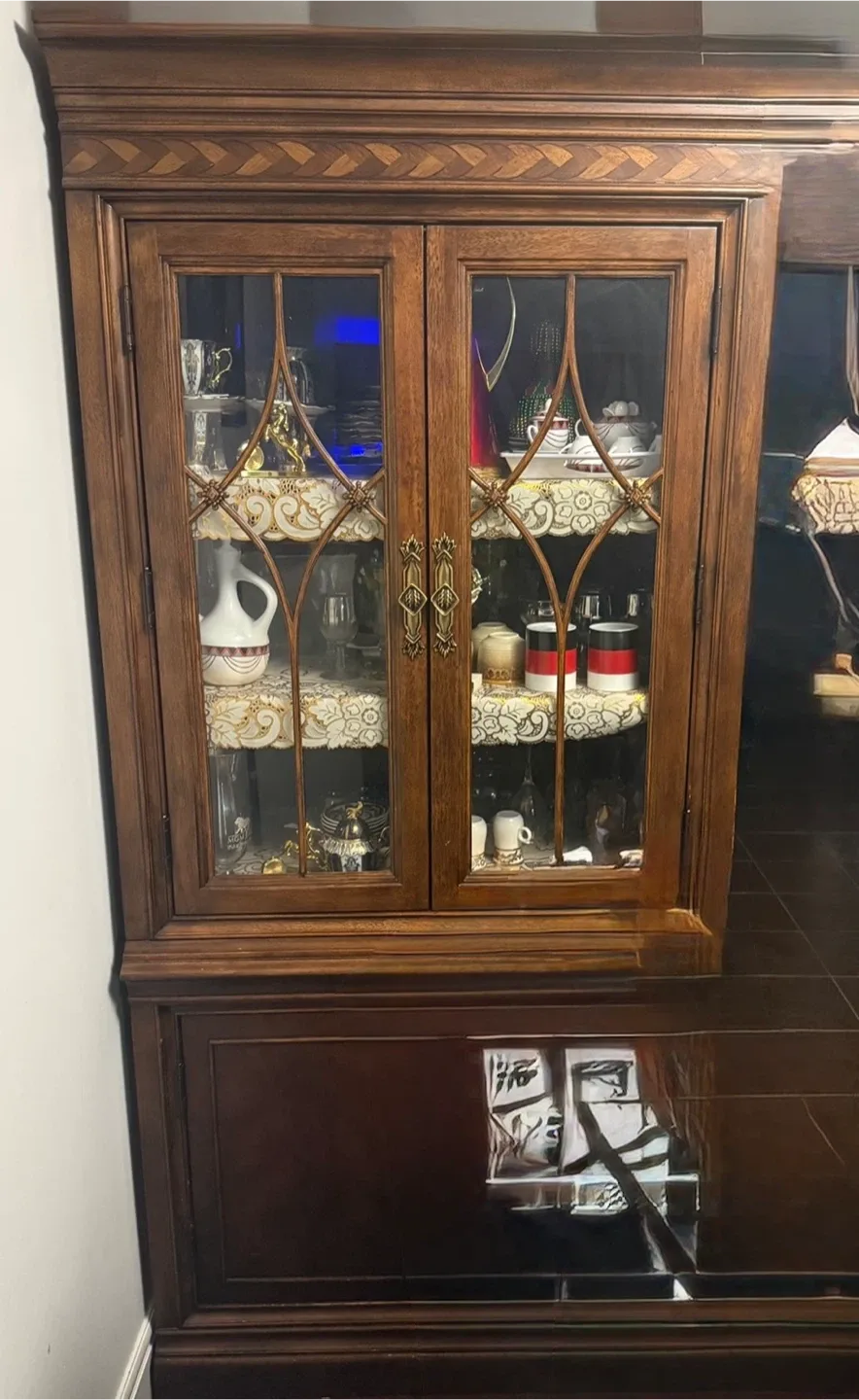 Wooden Display Cabinet