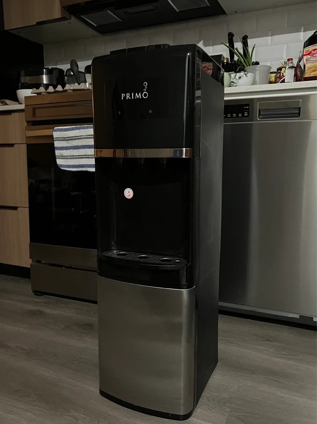 Primo Water Dispenser - Black & Silver