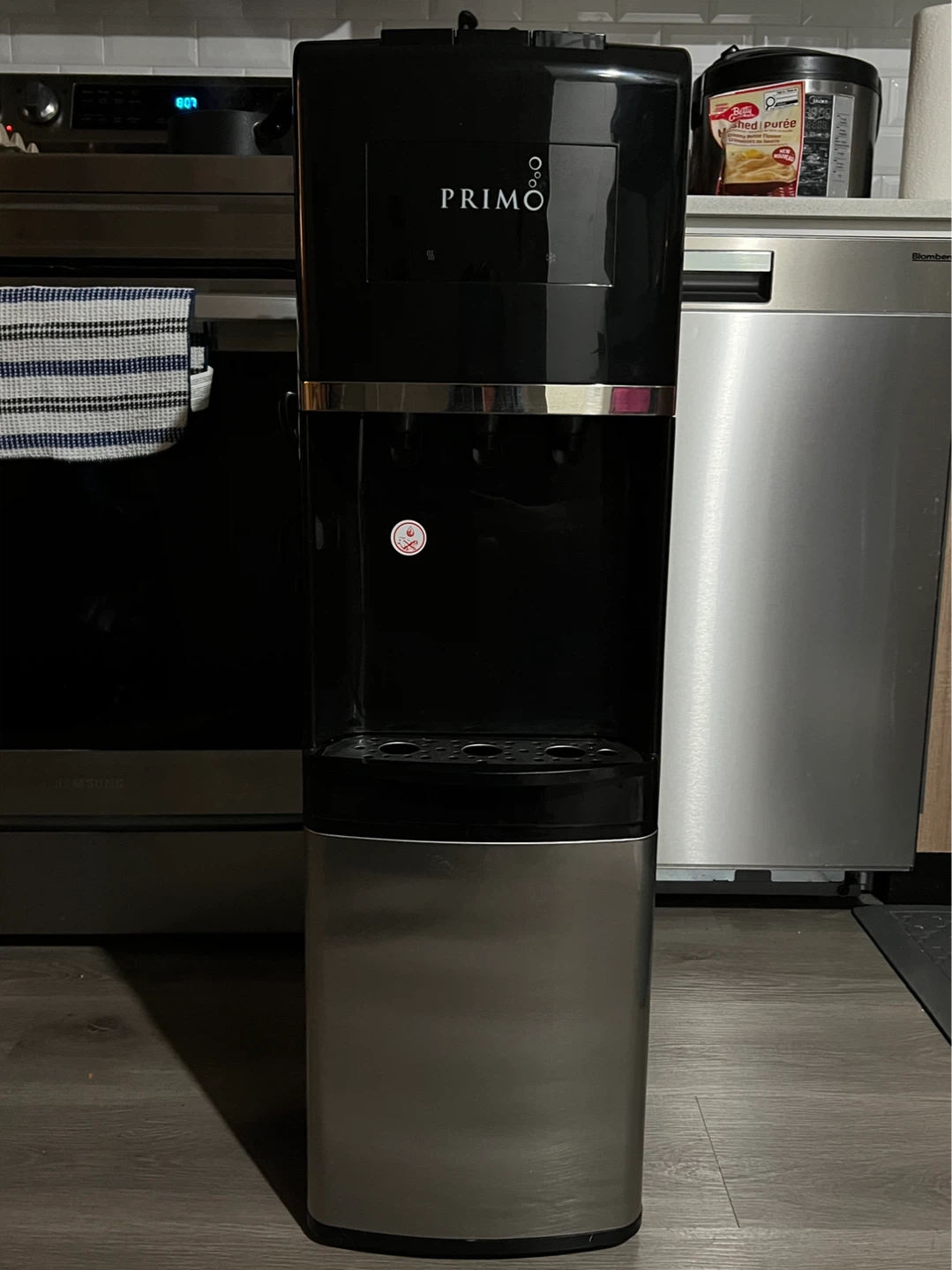 Primo Water Dispenser - Black & Silver - photo 2