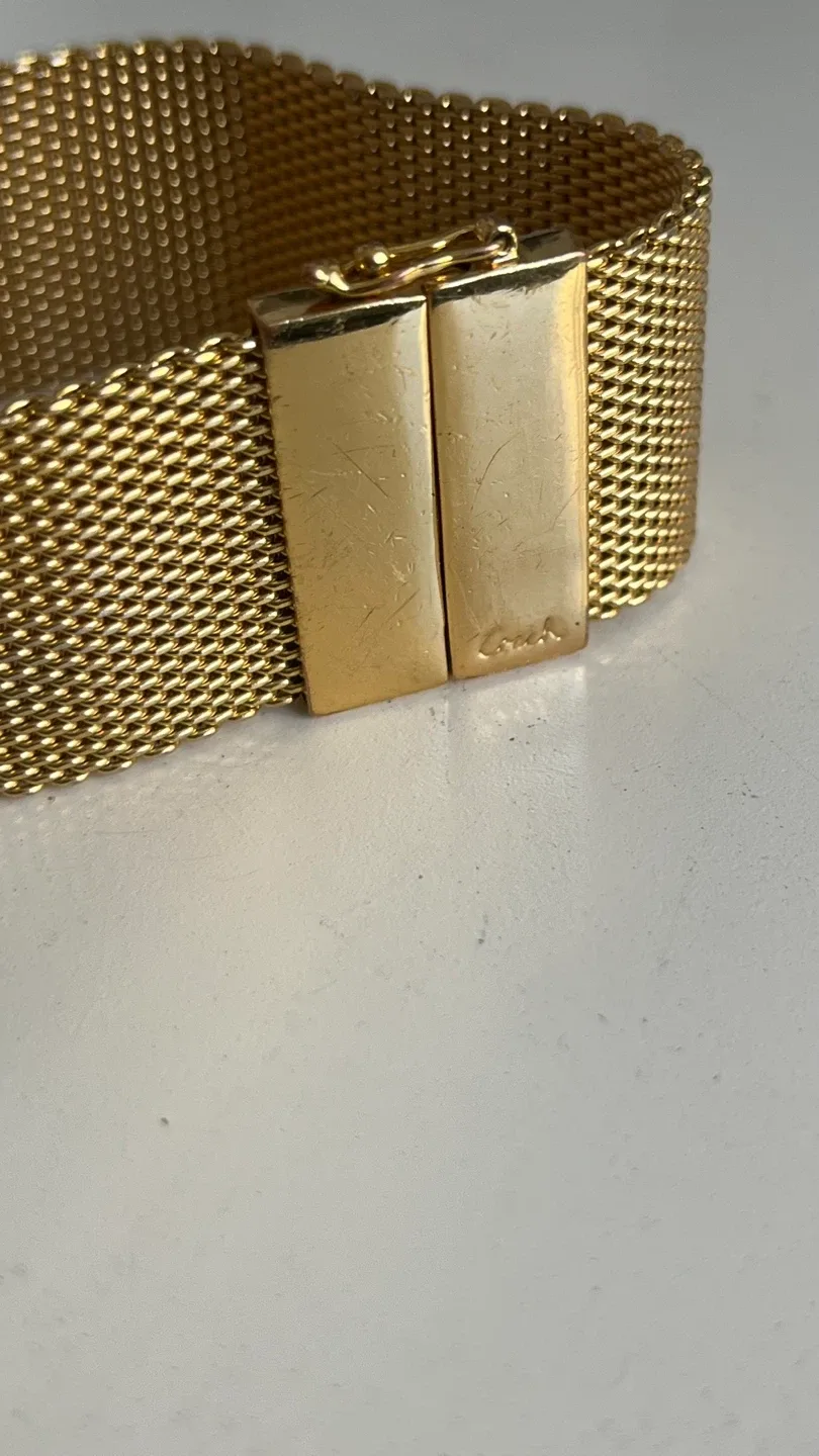 Coach Gold Mesh Bracelet image indicator(3)