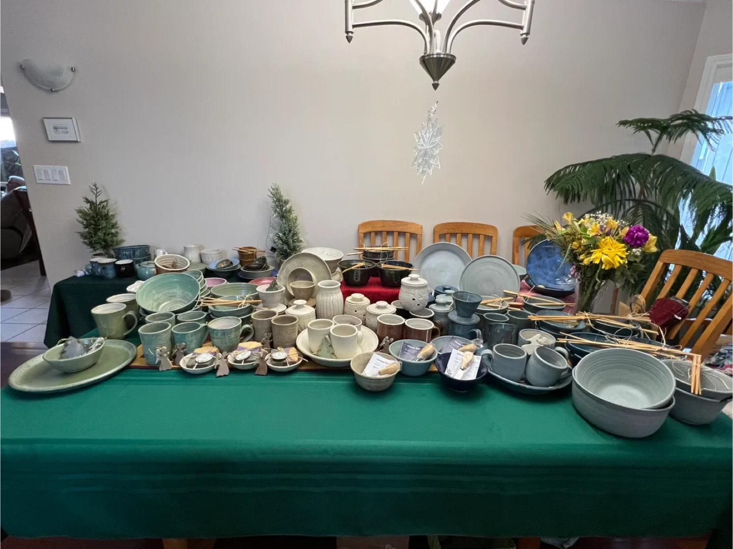 Handmade Pottery Christmas Sale