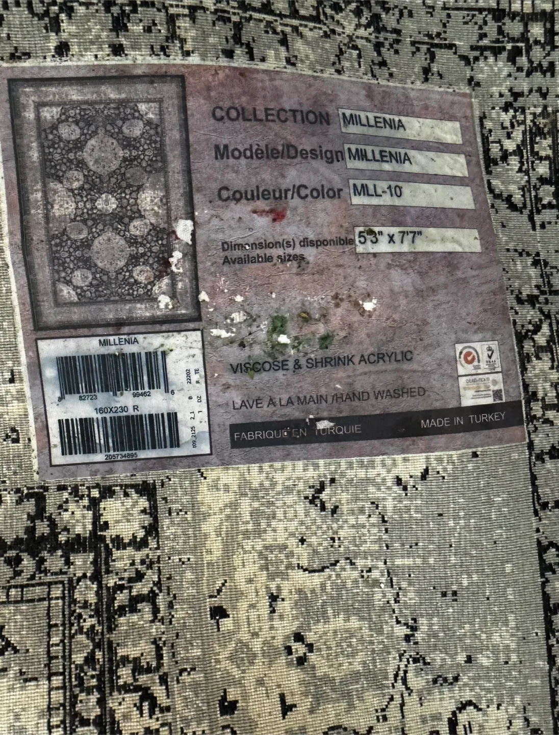 Millenia Area Rug – 5’3” x 7’7” image indicator(3)