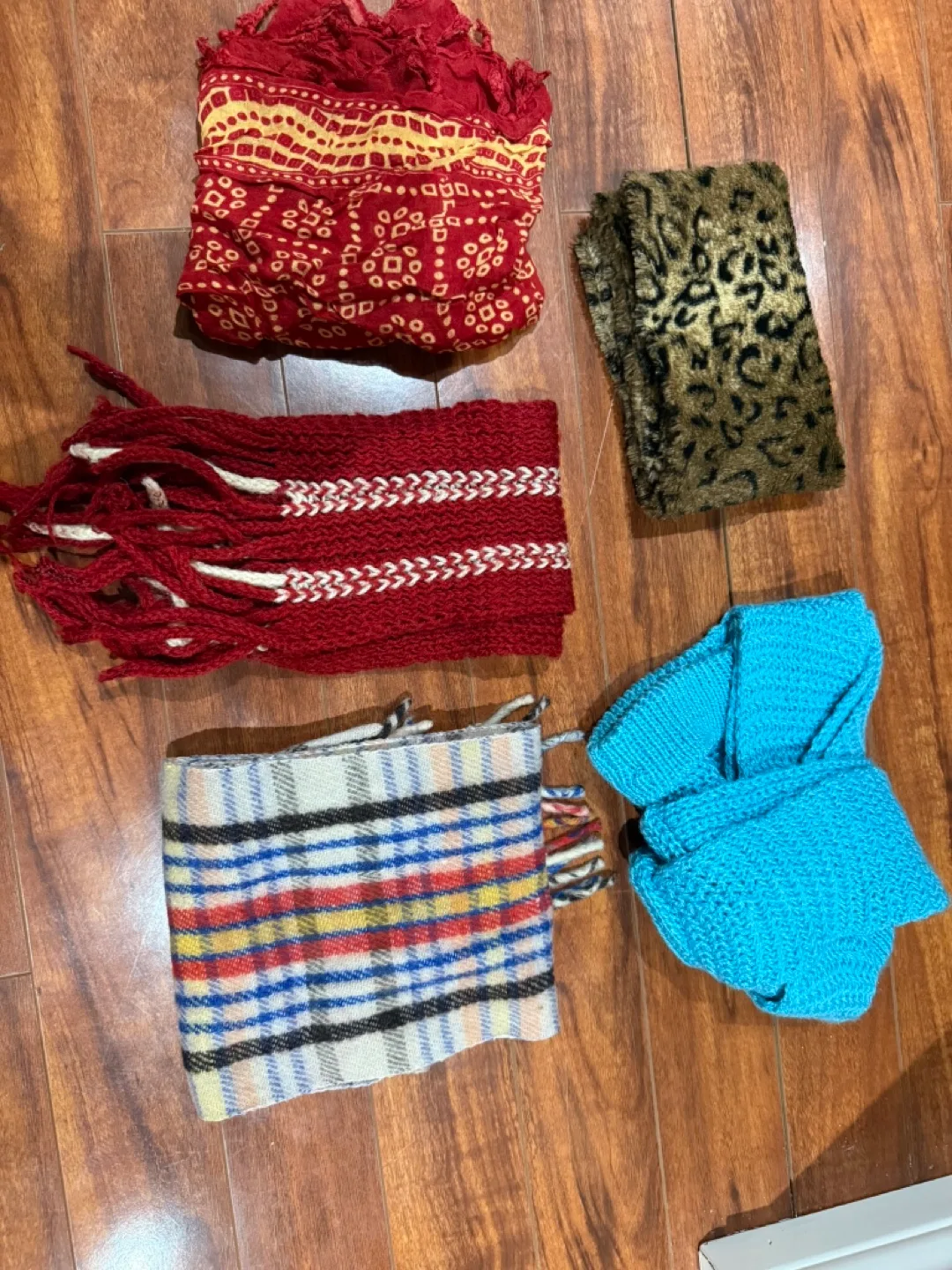 Assorted Scarves - Bundle of 5 #Cleanout