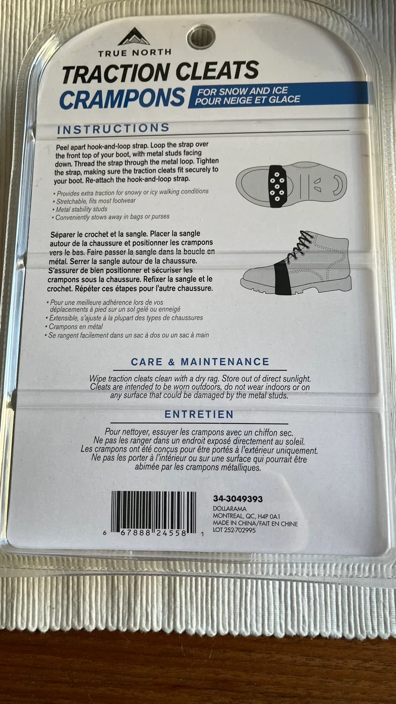 True North Traction Cleats Crampons - New! image indicator(2)