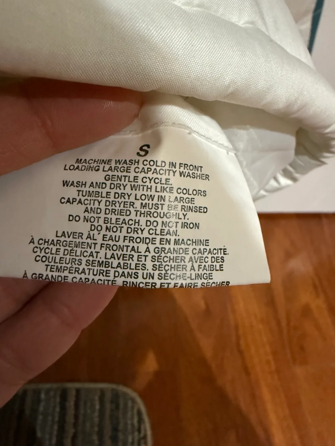 Sport Size S White Puffer Jacket #Cleanout image indicator(4)