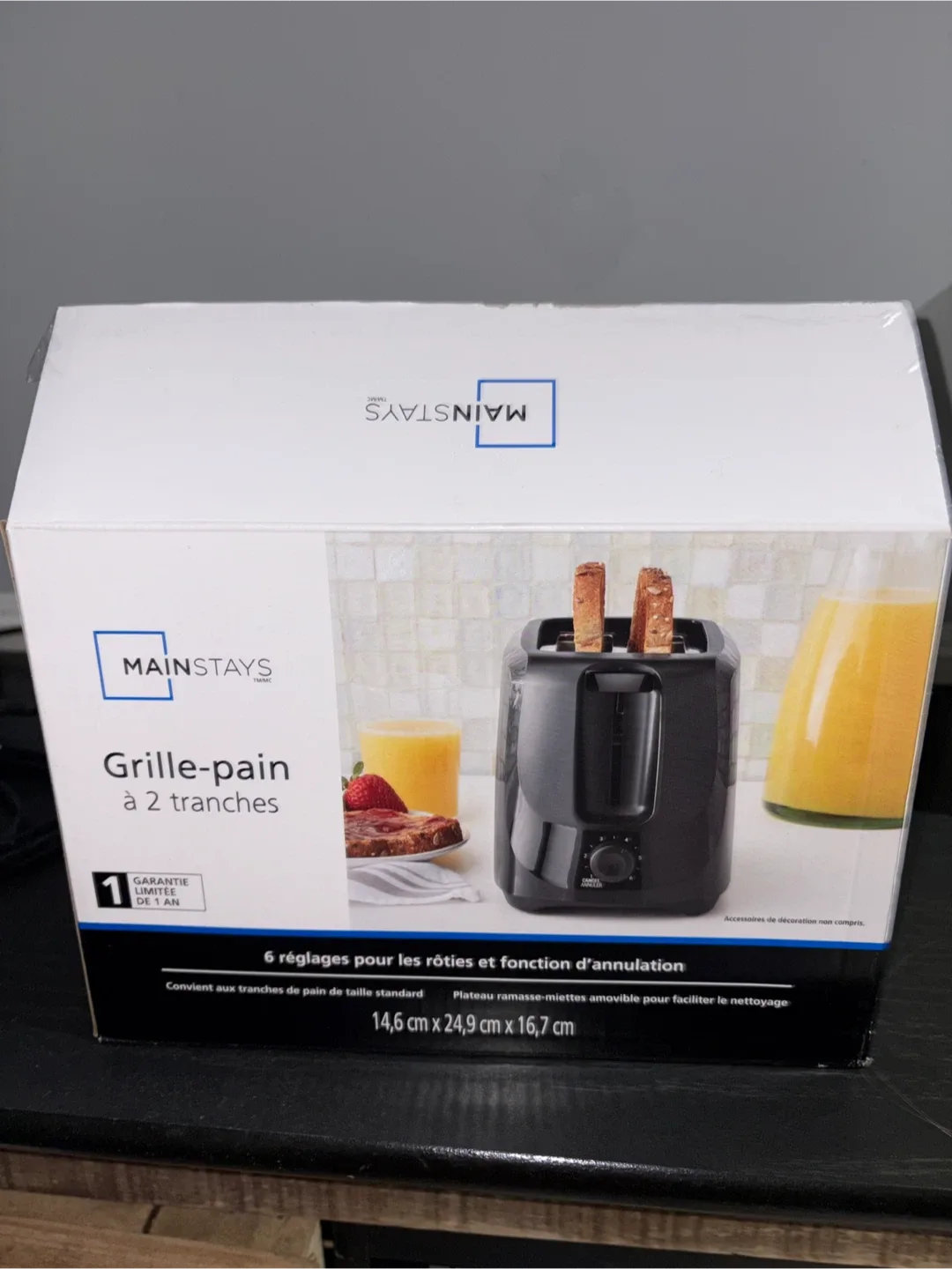 Mainstays 2-Slice Toaster