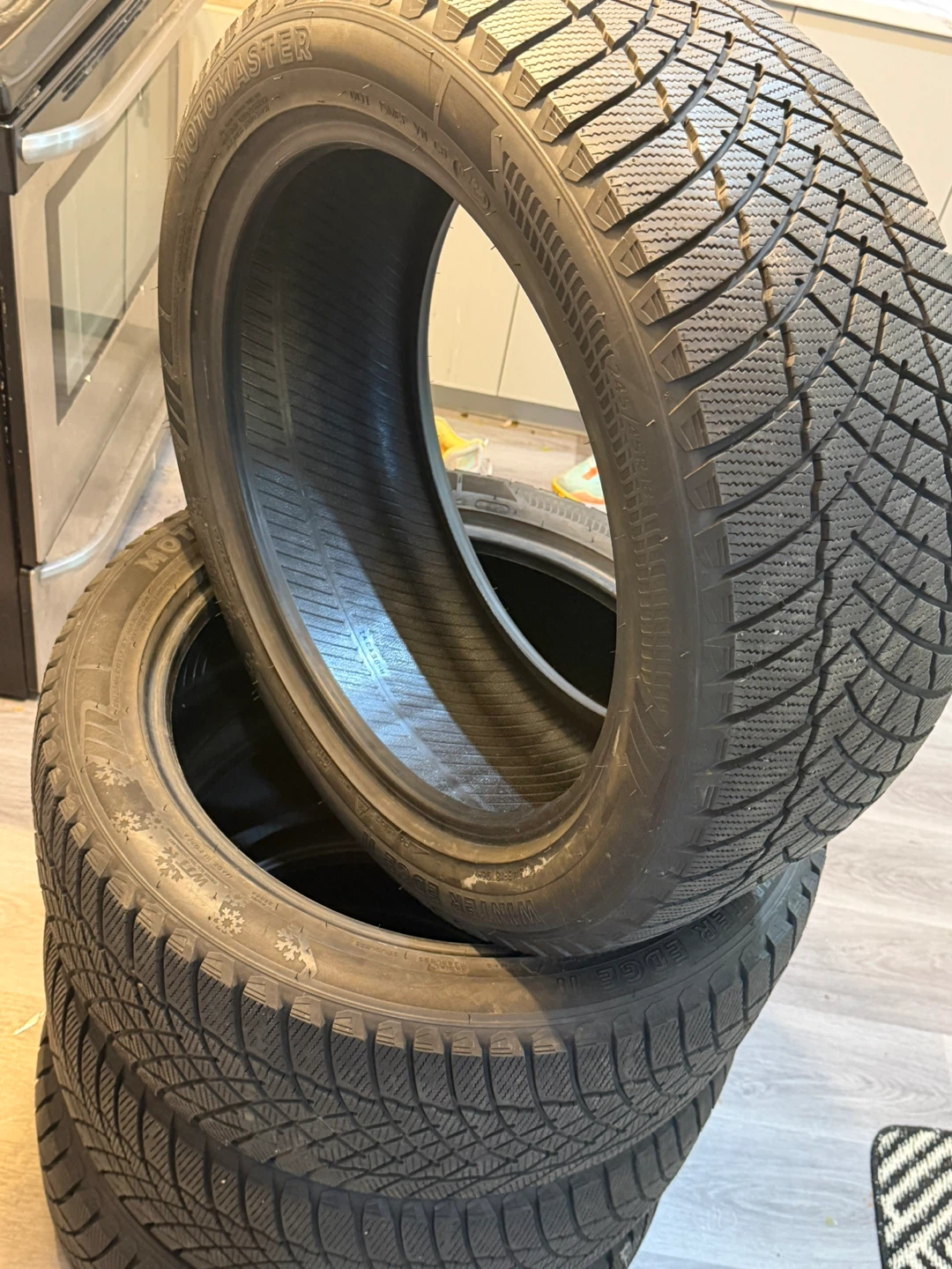 Motomaster Winter Tires - 245/45R18 - photo 4