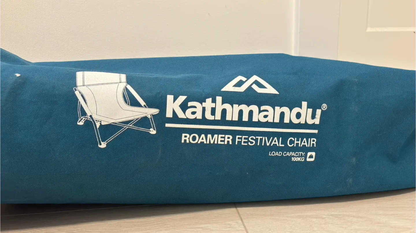 Kathmandu ORB Sleeping Bag & Roamer Festival Chair image indicator(2)