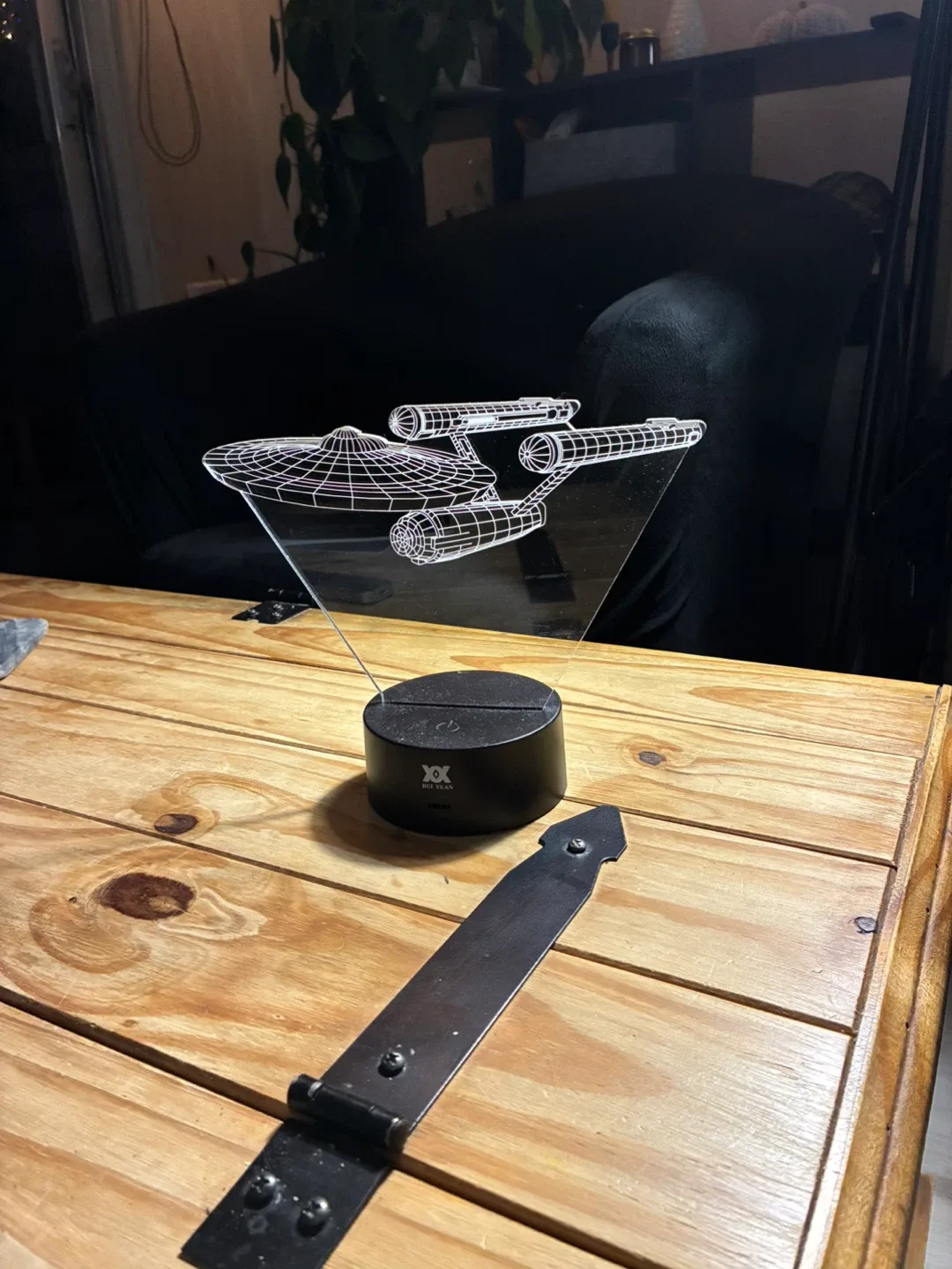 Star Trek Enterprise 3D Illusion Lamp
