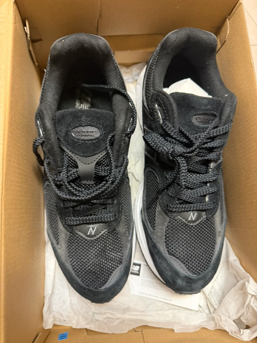 New Balance 2002R Black/Grey Sneakers image indicator(3)