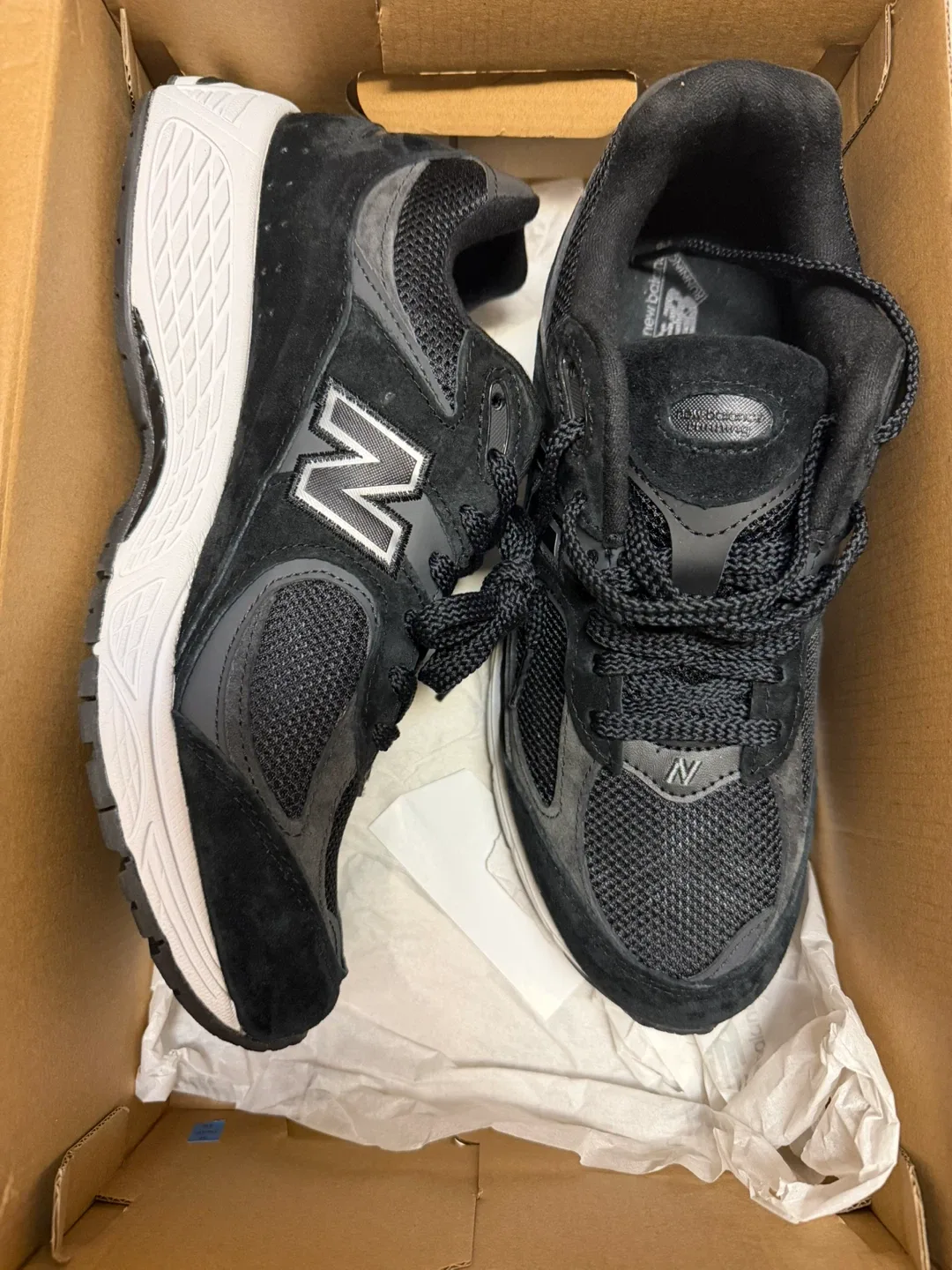 New Balance 2002R Black/Grey Sneakers image indicator(7)