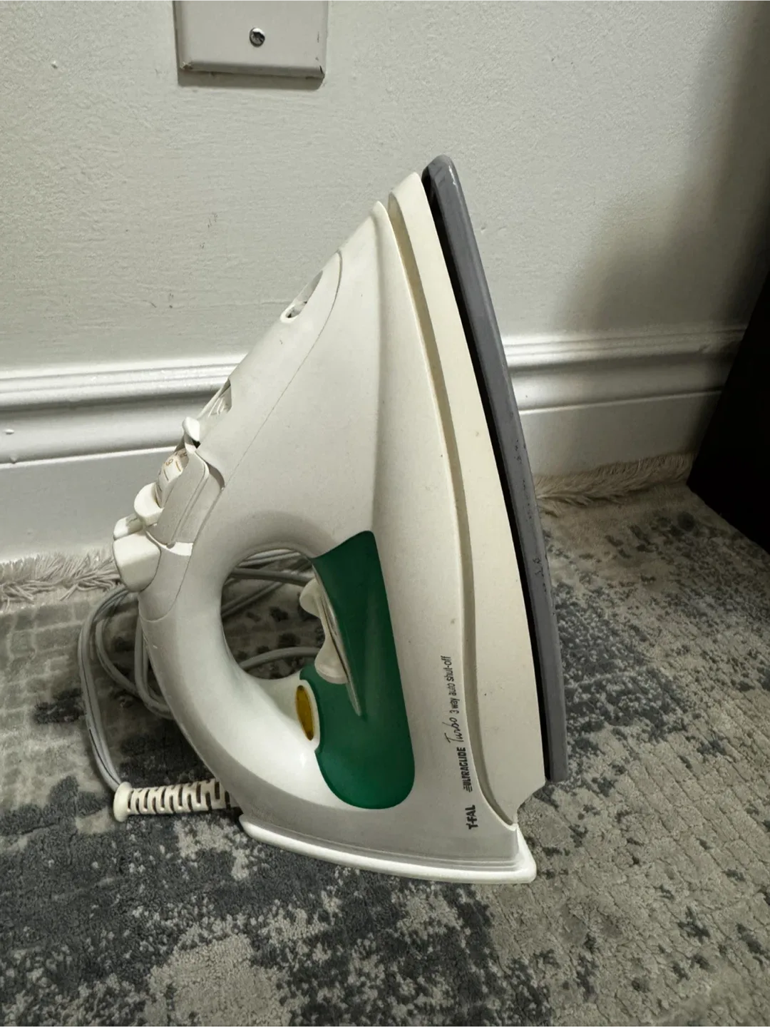 The T-fal Ultraglide Turbo 3-way auto shut-off iron