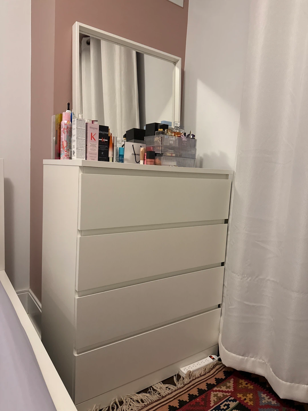Move out Sale! IKEA Malm 4-Drawer Dresser with Mirror - photo 4