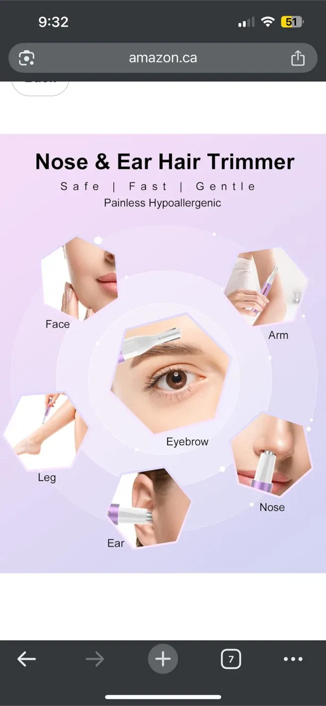 Nose & Ear Hair Trimmer - Model 3029